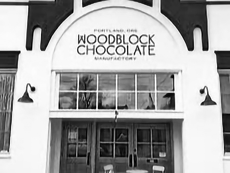 Woodblock Chocolate Photo